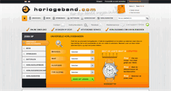 Desktop Screenshot of horlogeband.com