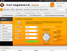Tablet Screenshot of horlogeband.com